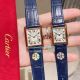 Replica Cartier Tank White Dial Red Leather Gold Case Quartz Watch  (3)_th.jpg